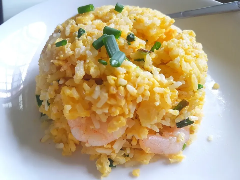 Prawn Egg Fried Rice 😋|🌷lynnlicious🌷さん