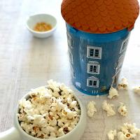 ココナツオイルでポップコーン作りました