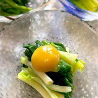 アサツキの芥子酢味噌✨