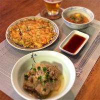 チヂミ
豚なんこつの塩煮
ところてん