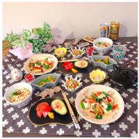 おうちごはん / 豆腐炒め定食