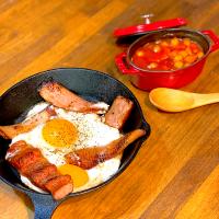 コストコ のつるしベーコンでテケト〜バンメシ