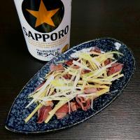 ホタルイカのネギ塩胡麻油🦑