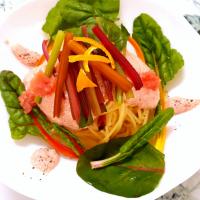 🔷スイスチャードdeたらこパスタ🍝🔷