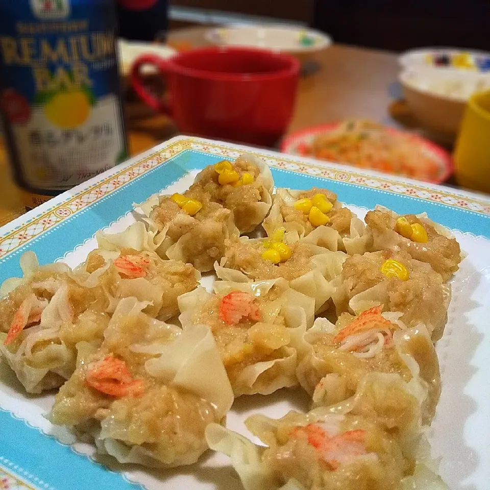 おこもりクッキング🍳子どもと手作りシュウマイ|まきごろうさん