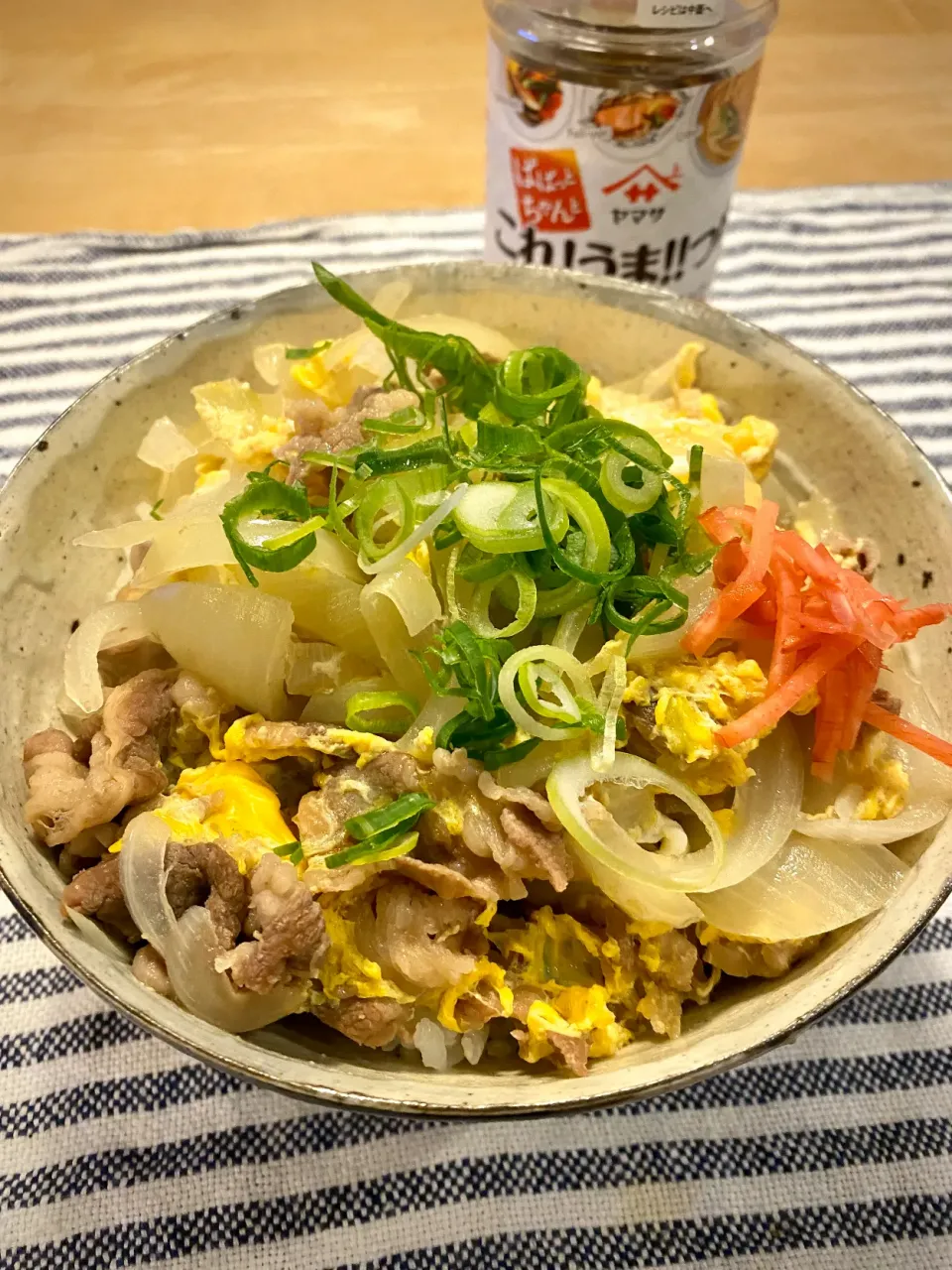 牛丼卵とじ|すずさん