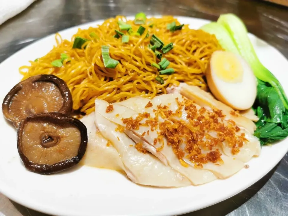 Hainanese chicken noodle|Garethさん