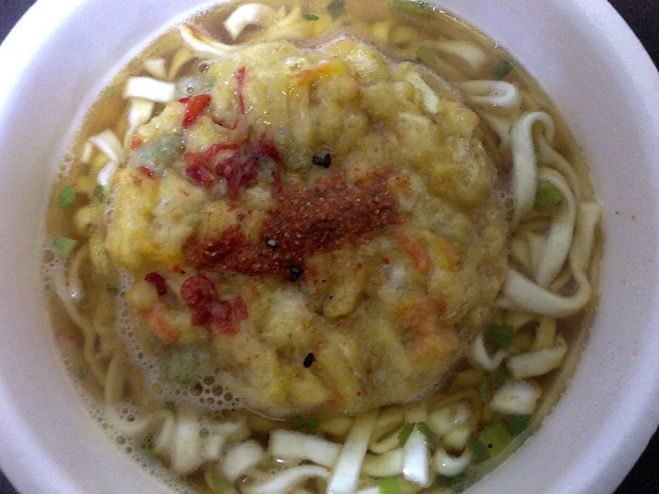 どん兵衛 鬼かき揚げ天ぷらうどん|ばーさんさん