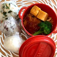 2020.2.24高校⚽️男子模試弁当〜🍱😋