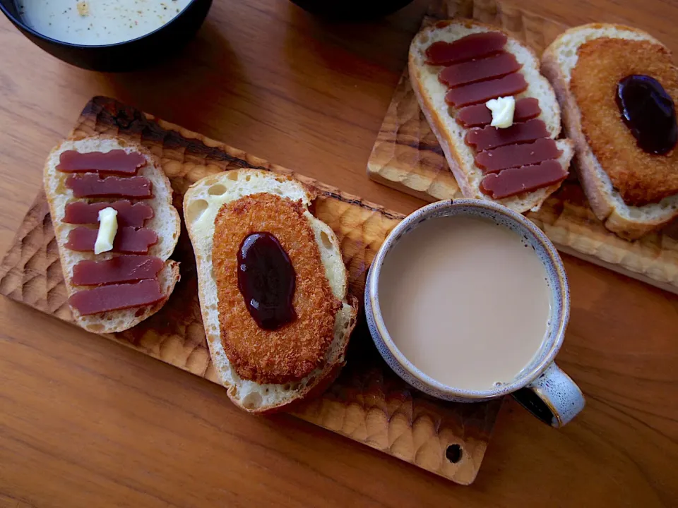 Snapdishの料理写真:お手抜き朝ごはん|@chieko_tanabe_さん