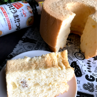 これうまつゆを使ったシフォンケーキ♪