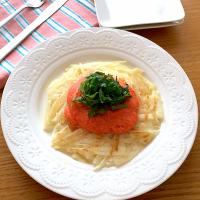 ID: 386608                                                    #ハッシュド長芋の明太あんかけ 💕