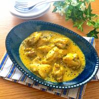 ID: 386658                                                      #鶏もも肉のカレーヨーグルト煮 💕