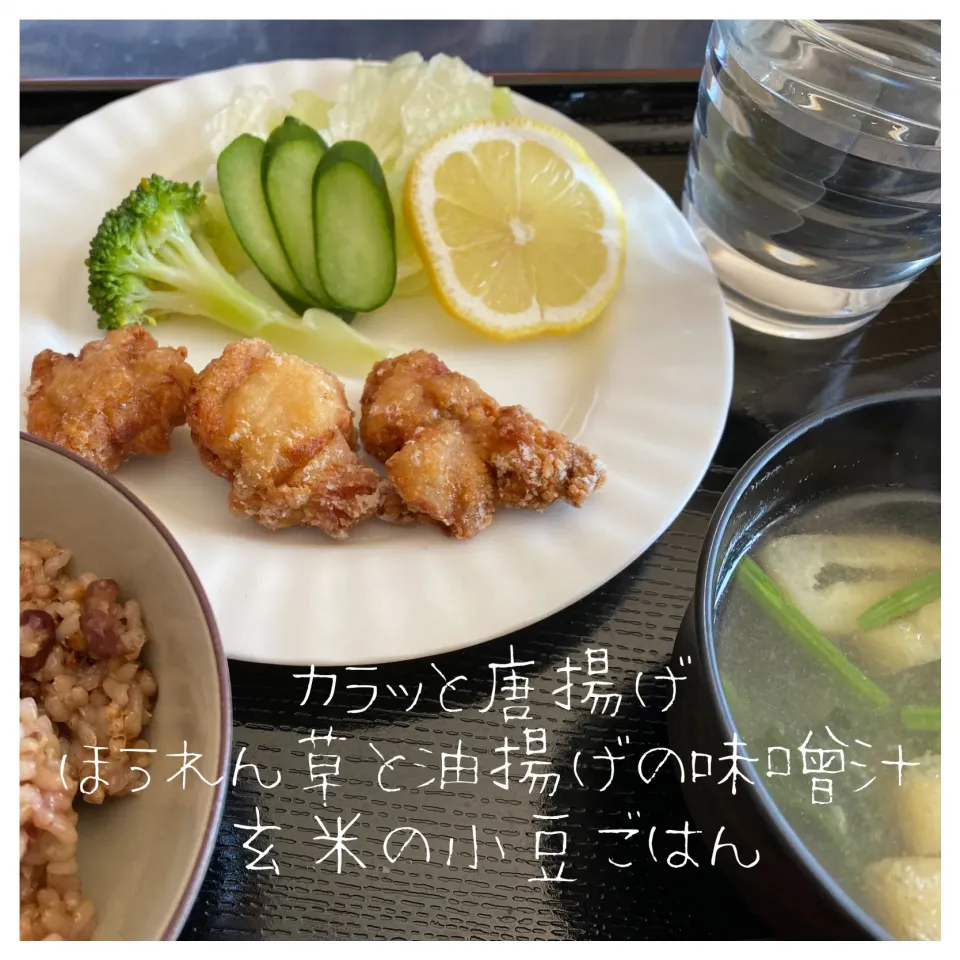 Snapdishの料理写真:カリッと唐揚げ|いのっちさん