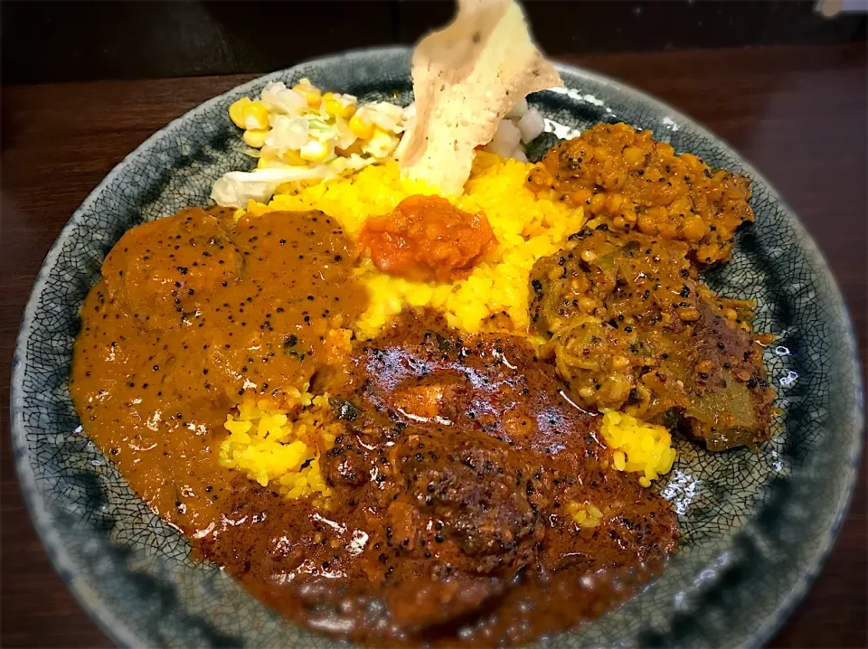 Snapdishの料理写真:スパイスのこうちゃん、スリランカカレー|あららさん