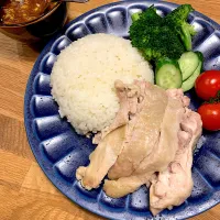 Snapdishの料理写真:シンガポールチキンライス|はるりさん