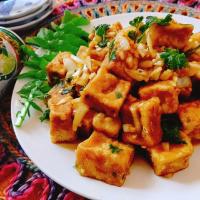 咲きちゃんさんの料理 高野豆腐のかりじゅわ甘辛カレマヨ和え