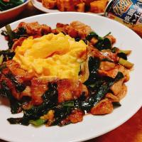 あゆさんの料理 豚ニラ玉