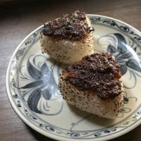 蕗味噌焼きおにぎり