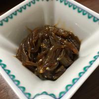 旅行のお土産　生しらすの沖漬け