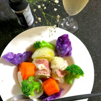 千景さんの料理 つくりおき記録　ポトフを参考にして　ロールキャベツポトフ