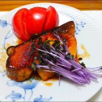 鰤の甘酢照り焼き