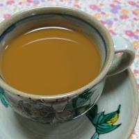 実家でコーヒー☕