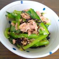 小松菜と塩昆布和え