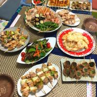 焼き鳥パーティー🎉