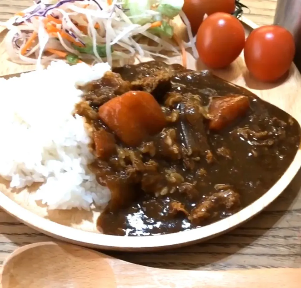 カレー🍛ライス|ばくあんしゃさん