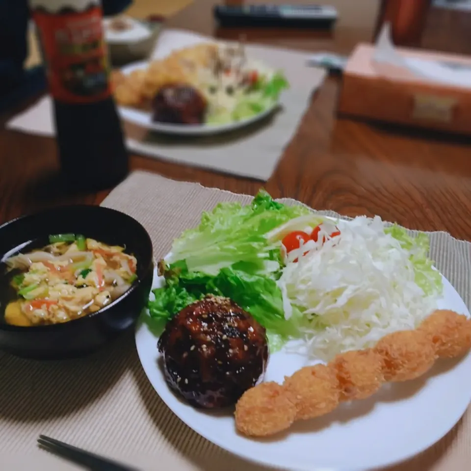 Snapdishの料理写真:夕飯|akkoさん