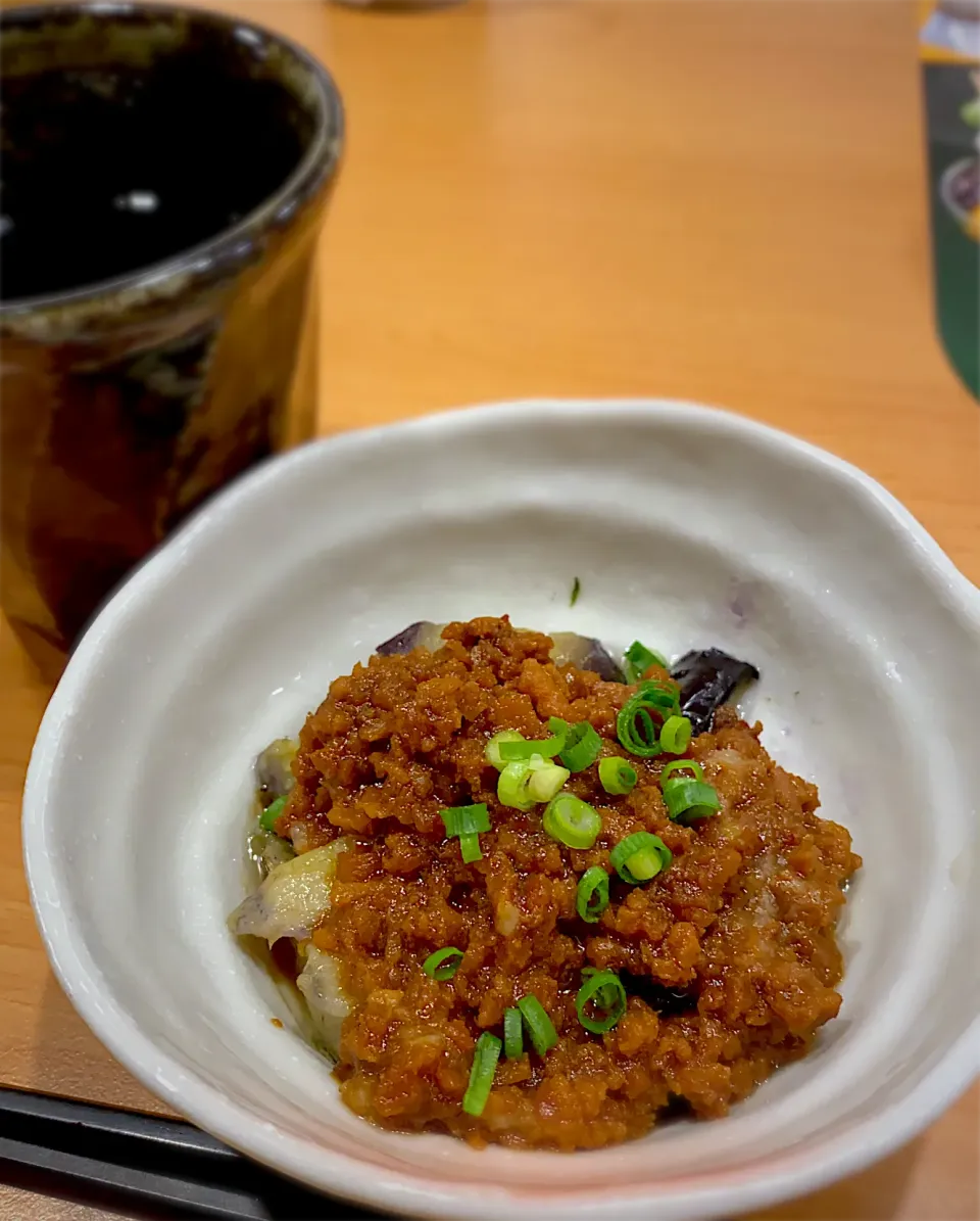 揚げなすのひき肉味噌和え|あきちゃ☆彡さん