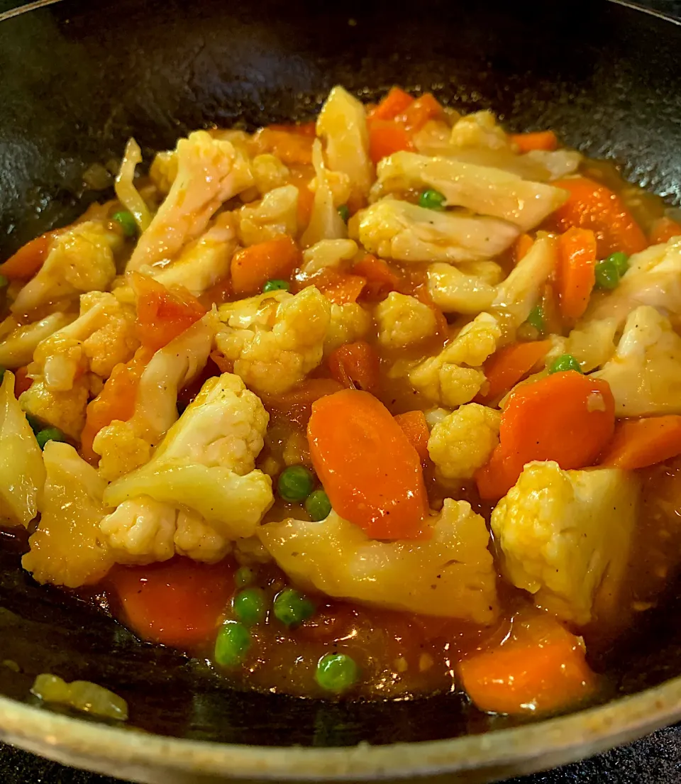 Sautéed Cauliflower Mixed Veggies|Alma's Home Kitchenさん