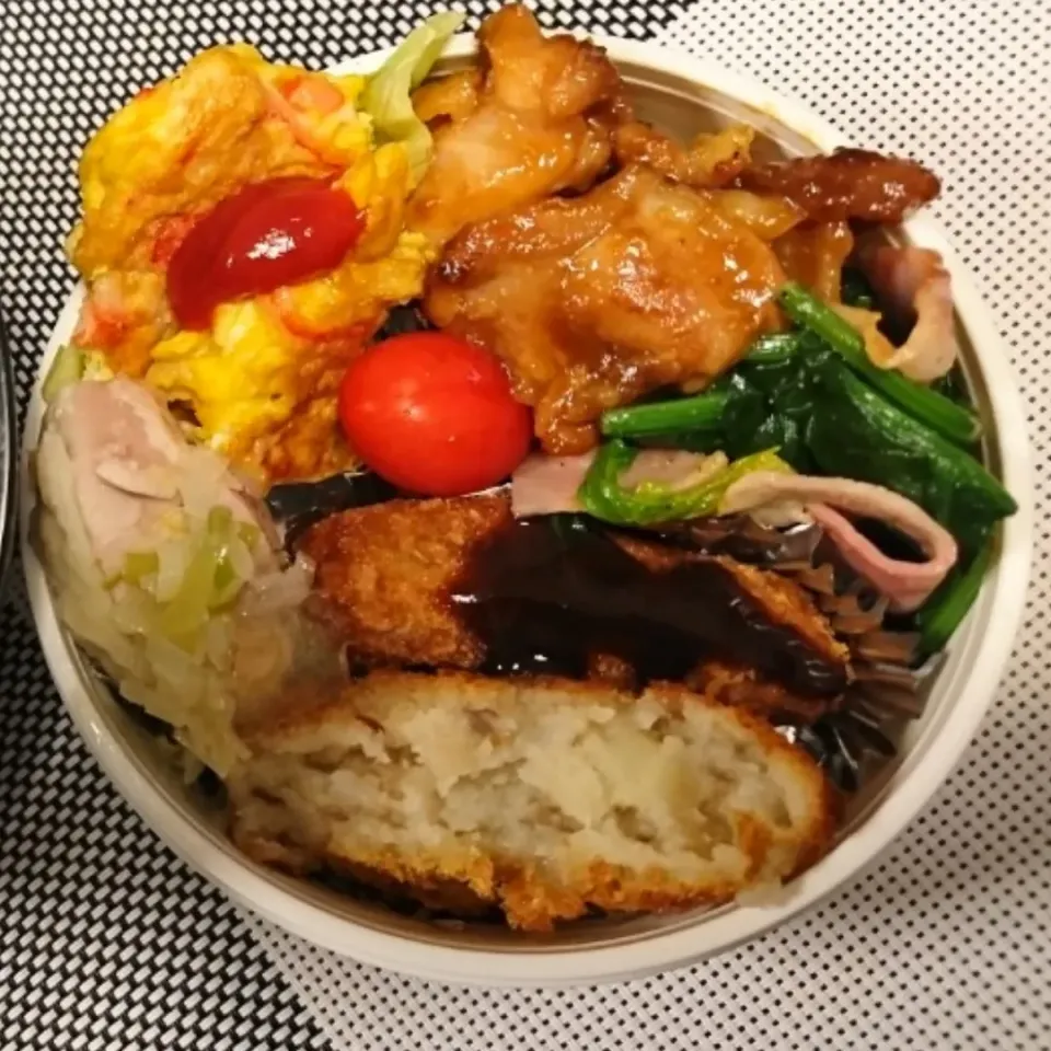 Snapdishの料理写真:今日のお弁当( ´艸｀)|しーPaPaさん