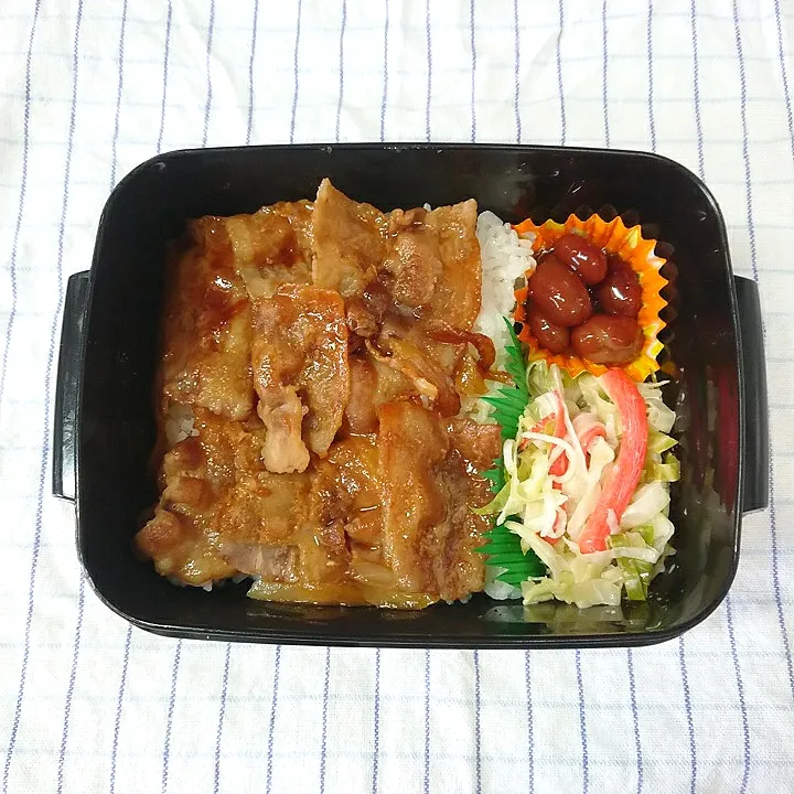 豚丼弁当|jun(・x・)さん