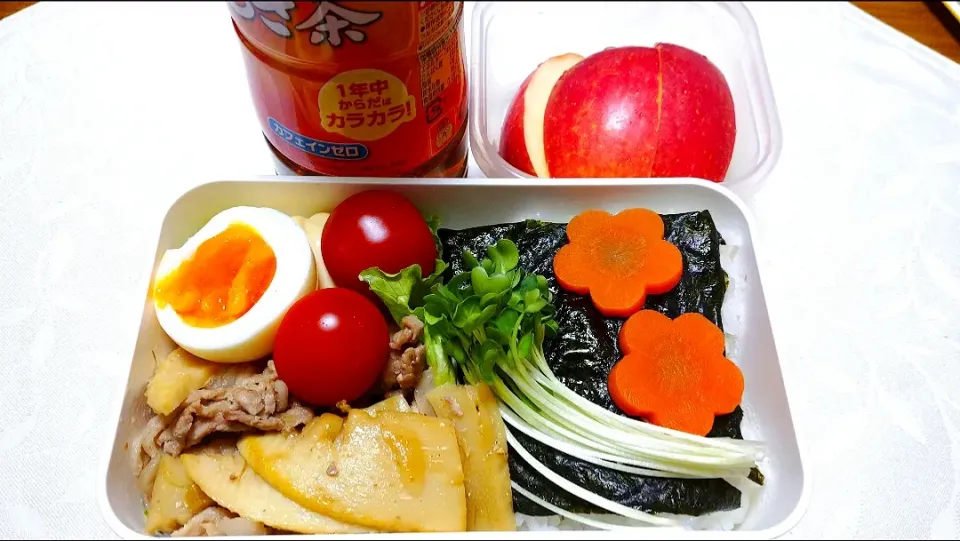 Snapdishの料理写真:2/26のお弁当🍱
海苔弁当|卯月さん