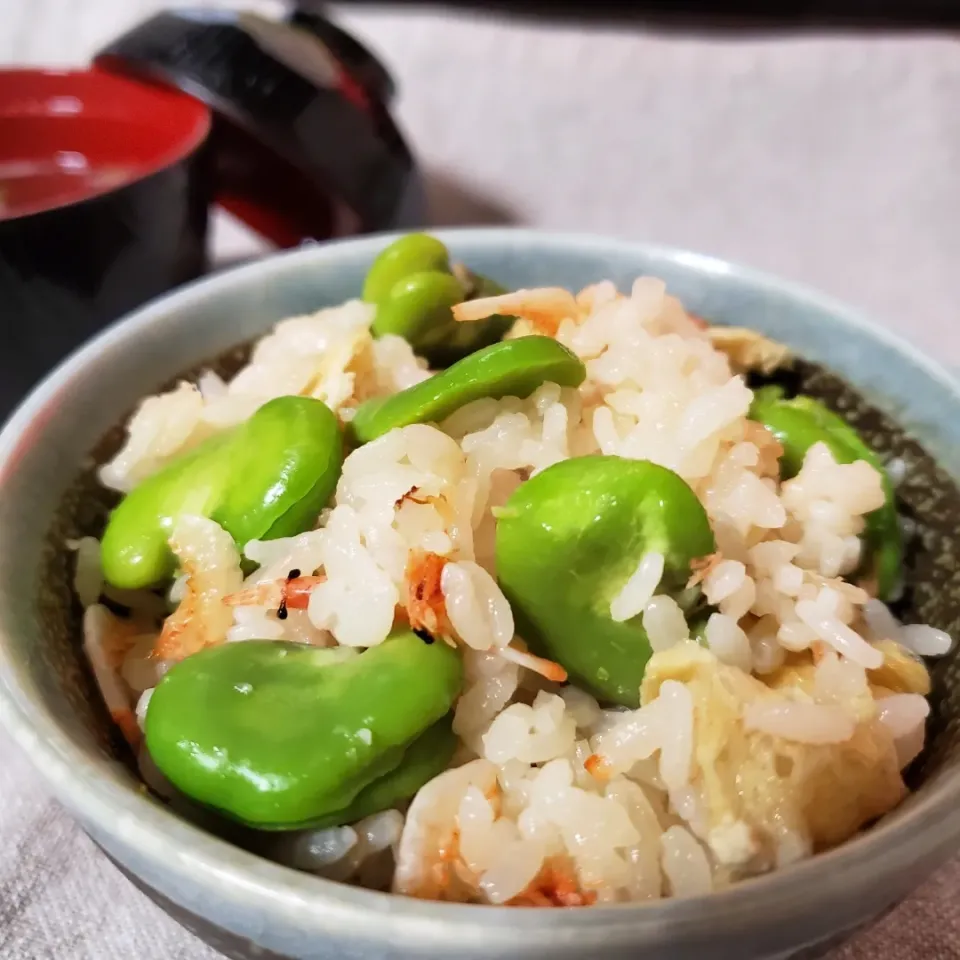 そら豆と桜えびの炊き込みご飯

fさんの動画をみて作りたくなった
憧れな生活💛|みるくここあさん