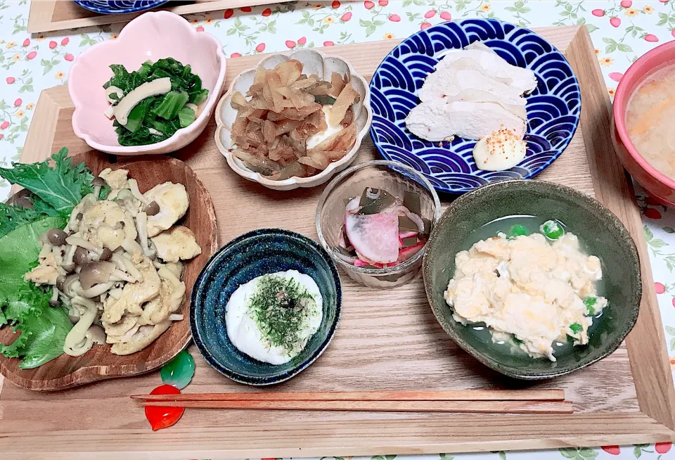 Snapdishの料理写真:夕ごはん😋タンドリーチキン🐓👳🏾|🤤nana🥢さん