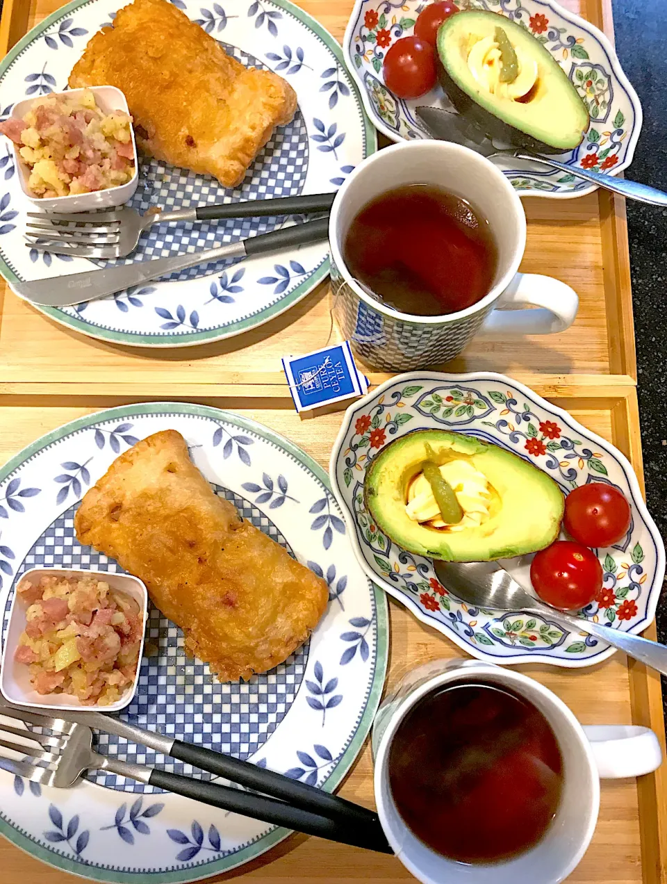 めるぼ 💟さんのお料理ベーコンポテトパイを朝からメニューに。|シュトママさん