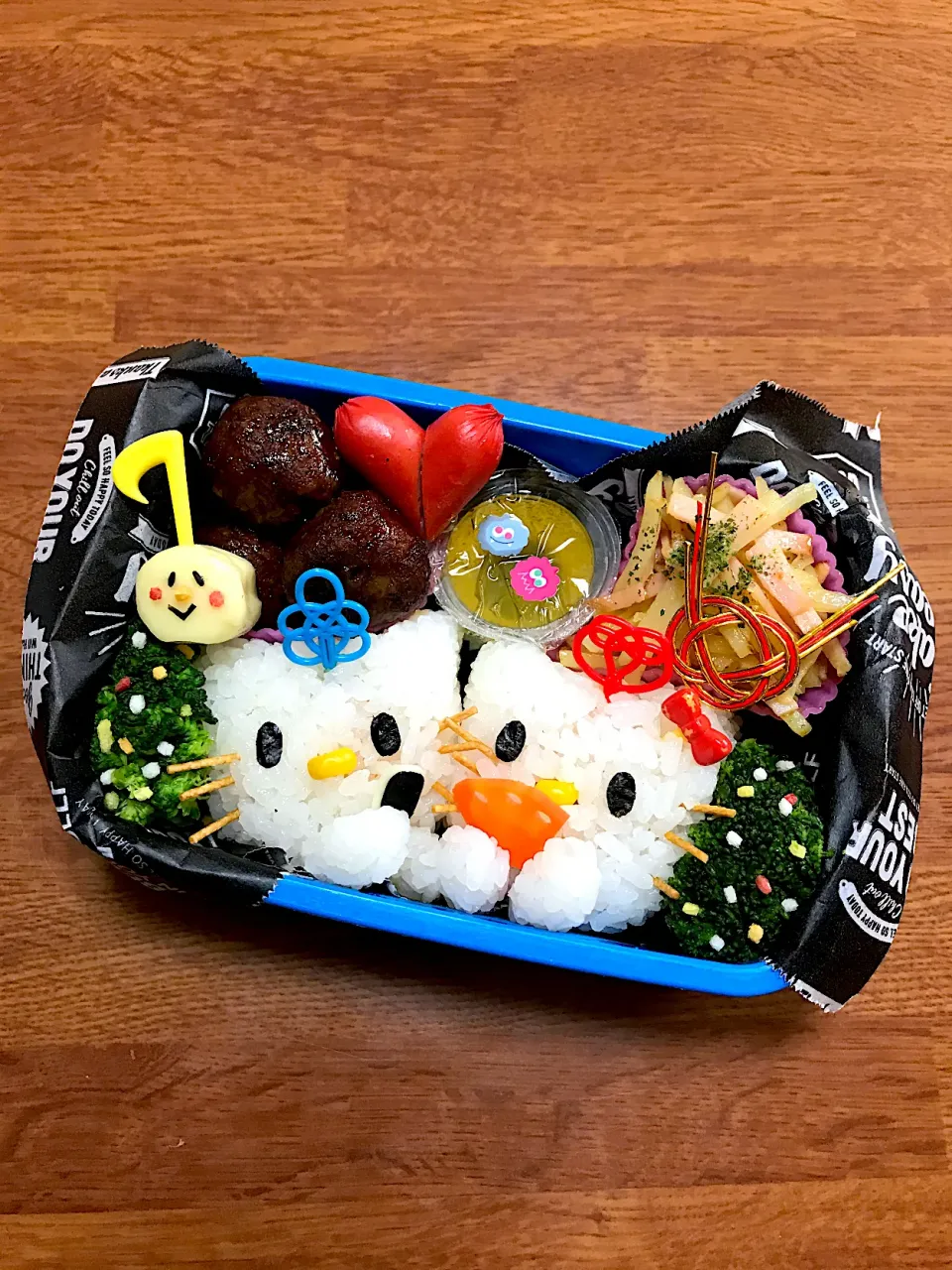 キティちゃん雛祭り弁当♡|かなさん