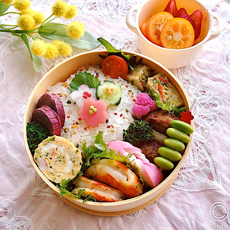 2月27日🌷私のお弁当🌷|ちゃべさん