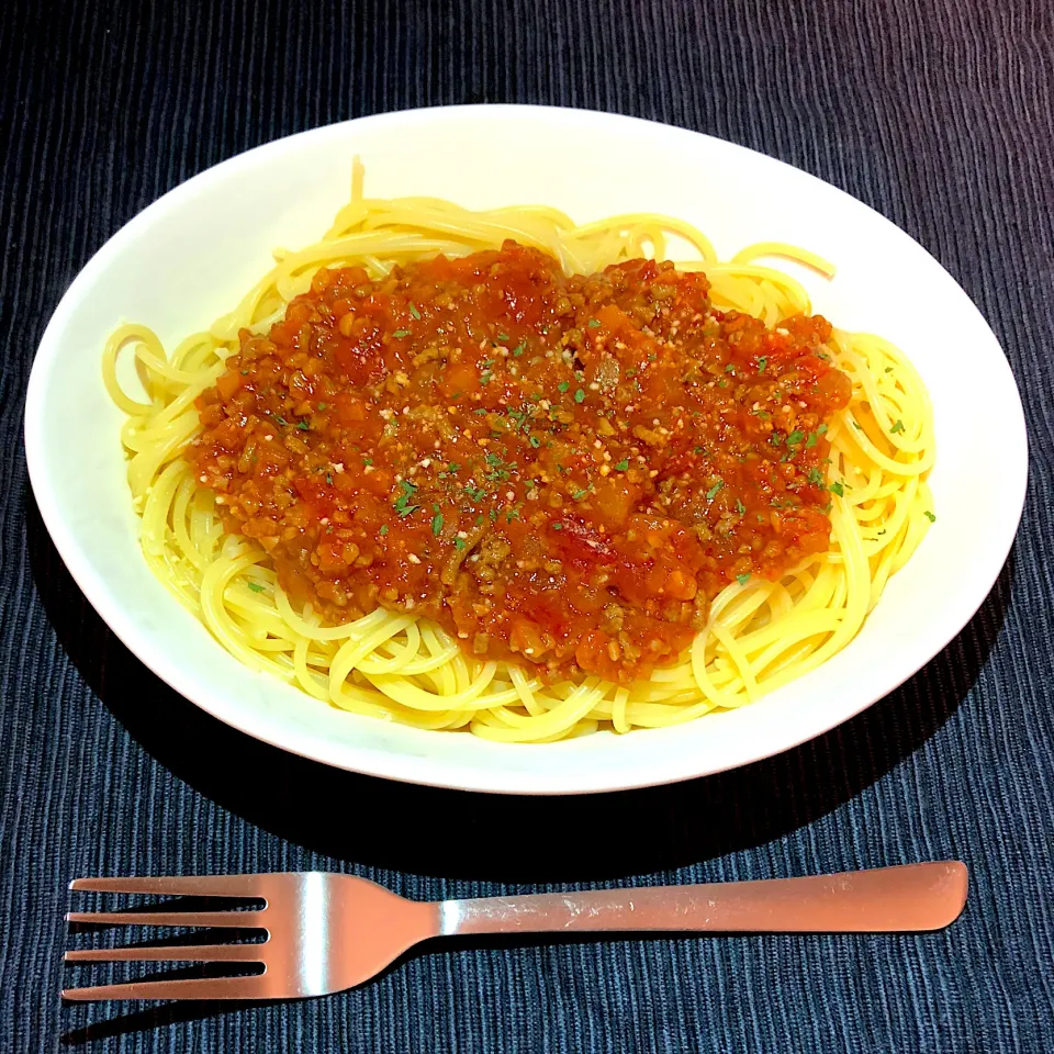 ミートソースパスタ|ごんこさん