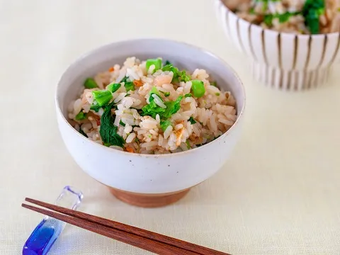 菜の花と桜えびの混ぜご飯|ヤマサ醤油公式アカウントさん