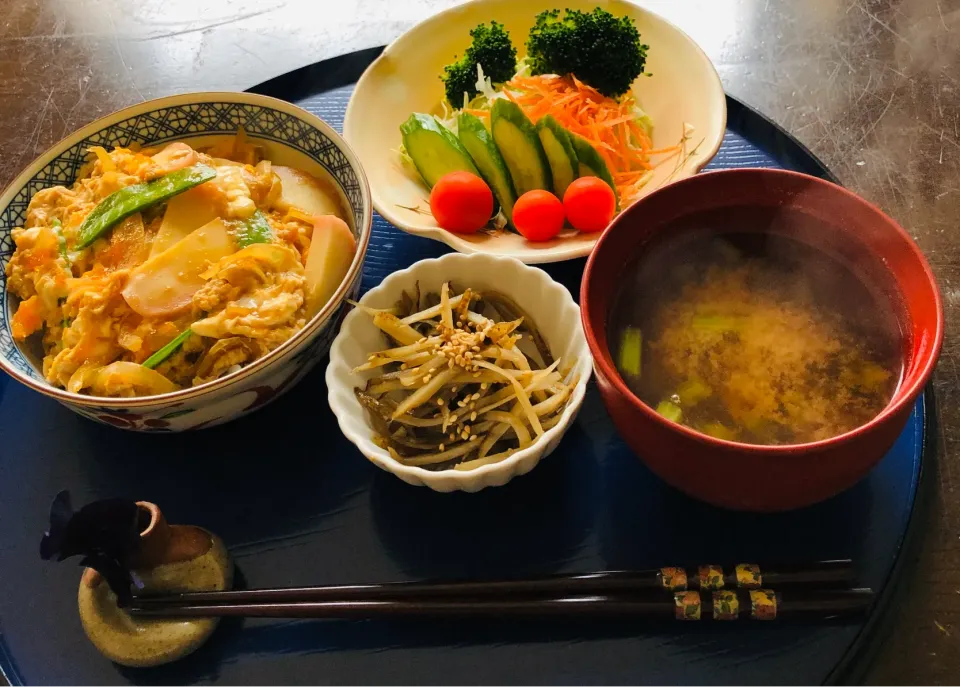 玉子丼作ってみました|愛乃さん