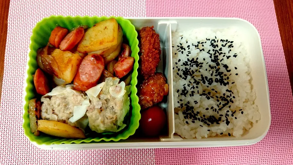 ジャーマンポテト❤️旦那さんお弁当🎵😊|かおるcitronさん