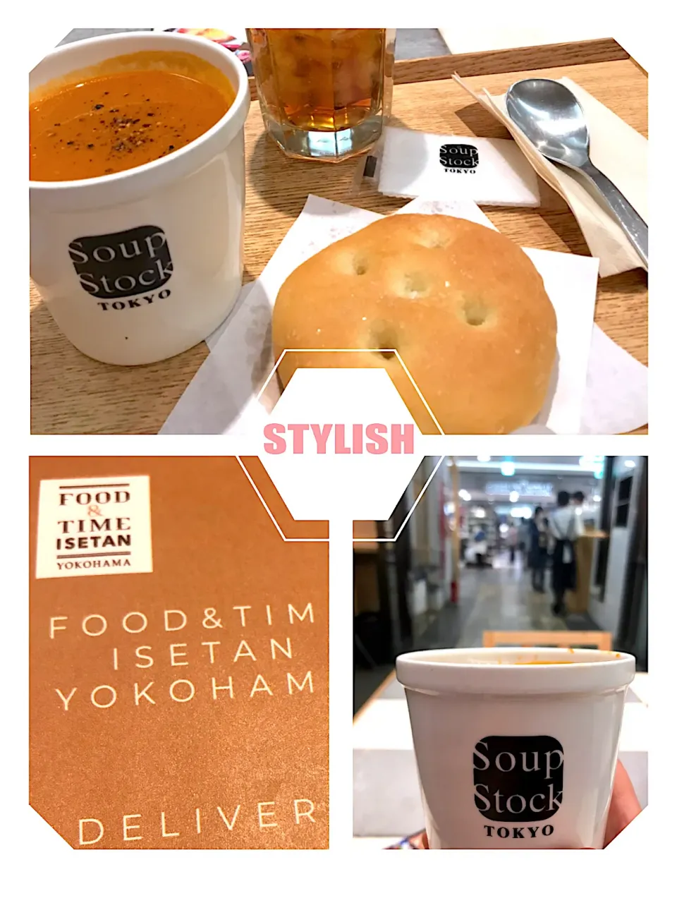 Snapdishの料理写真:YOKOHAMA ISETAN FOOD  SOUP STOCK|シュトママさん