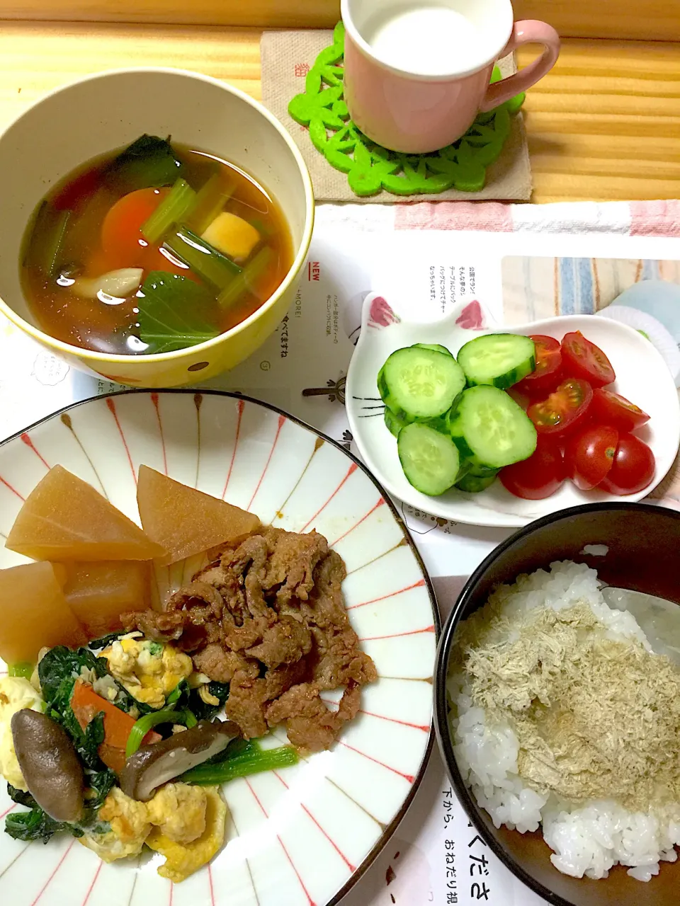 4歳児晩ご飯|さとう かおりさん