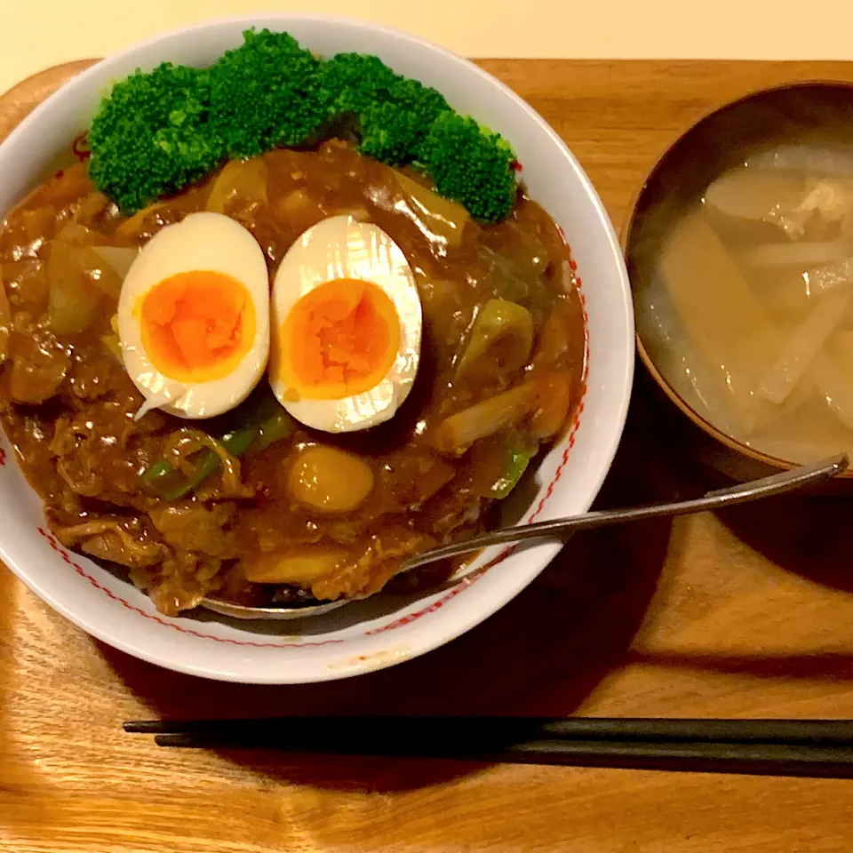 なんちゃって中華丼定食(◍•ڡ•◍)❤|いつみさん