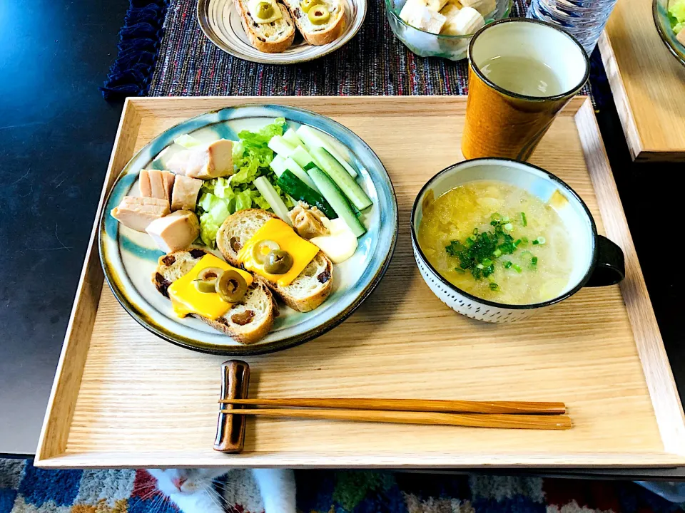 節約料理で朝ごはん|moricreampannaさん