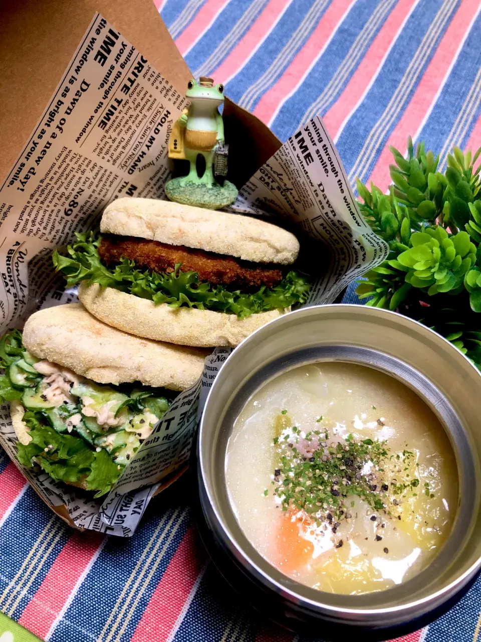 Snapdishの料理写真:本日の娘弁🥪|chiezooさん